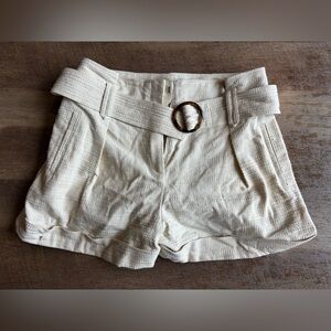 Sezane Rome Shorts (Ecru)